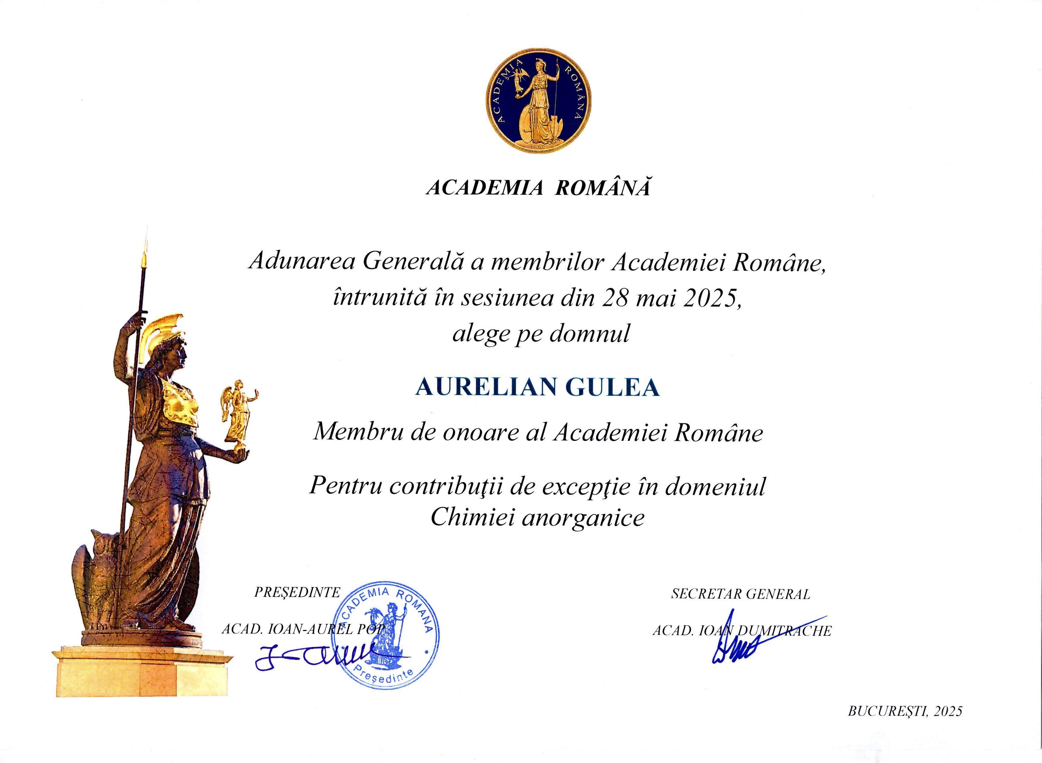 Diploma Gulea A